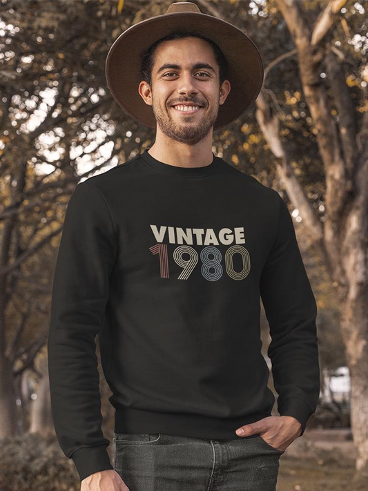 A Vintage 1980 Sweatshirt Men's -Image by Shutterstock