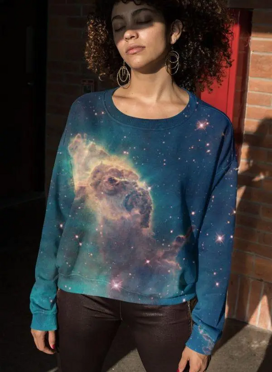 Galaxy Art View Sublimation Sweatshirt